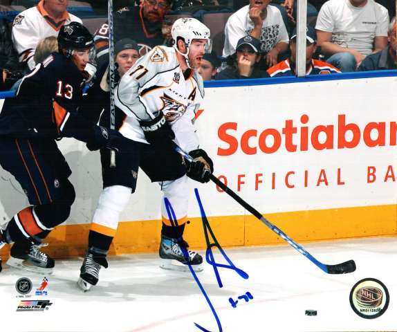 Autographed JP DUMONT Nashville Predators photo