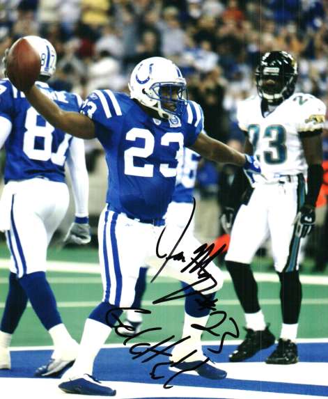 Autographed JAMES MUNGRO INDIANAPOLIS  Colts photo
