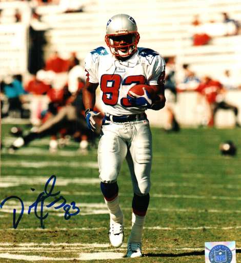 AUTOGRAPHED DIETRICH JELLS New England Patriots photo