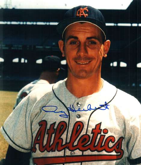AUTOGRAPHED RAY HERBERT photo  - KANSAS CITY A's