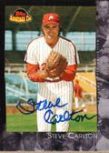 Autographed STEVE CARLTON 2001 TOPPS AMERICAN PIE CARD