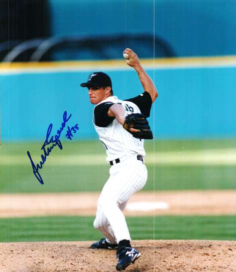 AUTOGRAPHED 8X10 photo JUSTIN SPEIER Florida Marlins