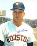AUTOGRAPHED  LEE THOMAS 8X10  Houston Astros pHOTO