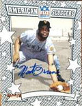 Autographed MONTE IRVIN 2002 TOPPS AMERICAN PIE CARD