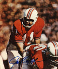AUTOGRAPHED JOE KAPP 8x10 New England Patriots photo