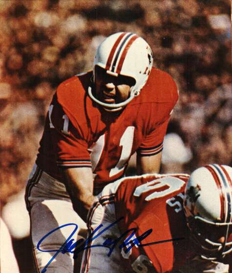 AUTOGRAPHED JOE KAPP 8x10 New England Patriots photo