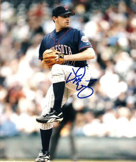 AUTOGRAPHED WILLIE EYRE -  Minnesota Twins photo