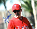 AUTOGRAPHED DOUG MANSOLINO photo  Philadelphia Phillies