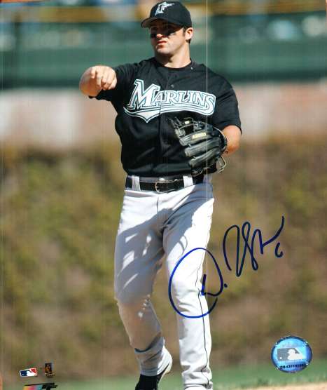 AUTOGRAPHED 8X10 photo DAN UGGLA Florida Marlins