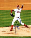 AUTOGRAPHED JAMIE MOYER 8X10 photo  Philadelphia Phillies