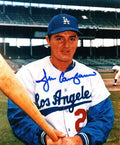 AUTOGRAPHED JIM CAMPANIS  8X10 Los Angeles Dodgers photo