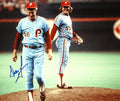 AUTOGRAPHED DALLAS GREEN 8X10 Philadelphia Phillies Photo