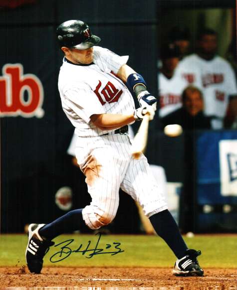 AUTOGRAPHED BRENDAN HARRIS -  Minnesota Twins photo