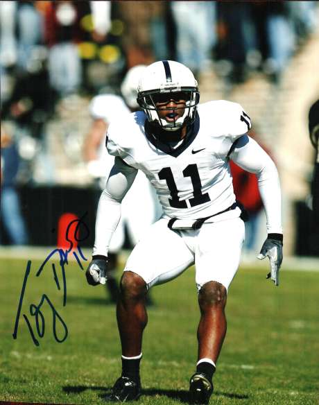 Autographed TONY DAVIS Penn State Photo