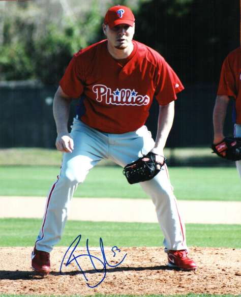 AUTOGRAPHED BLAINE NEAL photo  Philadelphia Phillies