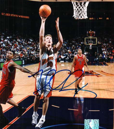 AUTOGRAPHED MIKE DUNLEAVY 8x10 Golden State Warriors Photo
