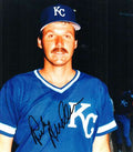 AUTOGRAPHED RICK ANDERSON photo KC Royals
