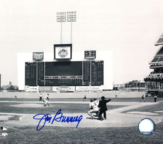 Autographed JIM BUNNING 8X10 photo PHILADELPHIA PHILLIES