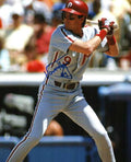 AUTOGRAPHED VON HAYES 8X10 Philadelphia Phillies Photo