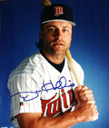 AUTOGRAPHED DAVE HOLLINS -  Minnesota Twins photo