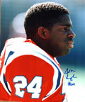 AUTOGRAPHED JON VAUGHN New England Patriots photo