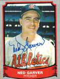 Autographed  NED GARVER 1989 Pacific Legends Card