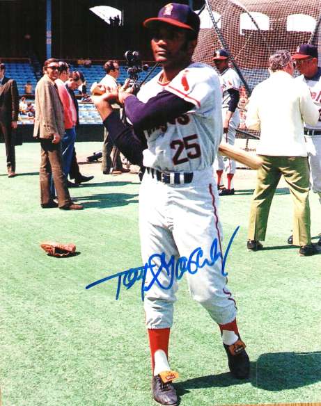 AUTOGRAPHED TONY GONZALEZ 8X10  photo Angels