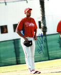 AUTOGRAPHED CARLOS RIVERO photo  Philadelphia Phillies