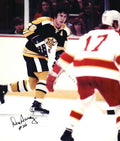 Autographed DON AWREY Boston Bruins  Photo