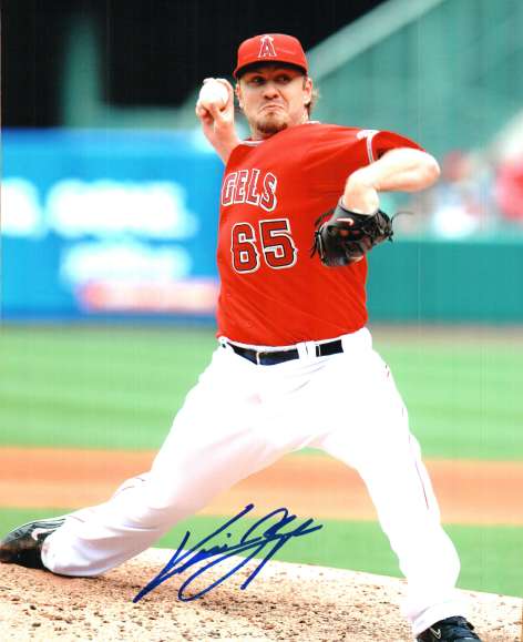 AUTOGRAPHED KEVIN JEPSEN 8X10  photo Angels