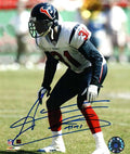 Autographed AARON GLENN Houston Texans photo