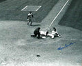AUTOGRAPHED  WAYNE TERWILLIGER NEW YORK Giants Photo