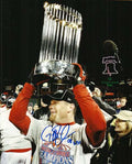 AUTOGRAPHED GEOFF JENKINS 8X10 photo  Philadelphia Phillies