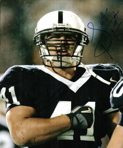 Autographed SCOTT PAXSON Penn State Photo