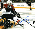 Autographed JAMES VAN RIEMSDYK 8X10 photo - Philadelphia Flyers