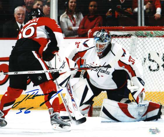 Autographed JOSH HENNESSY Ottawa Senators photo