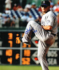 AUTOGRAPHED RAFAEL BETANCOURT 8X10 Colorado Rockies Photo