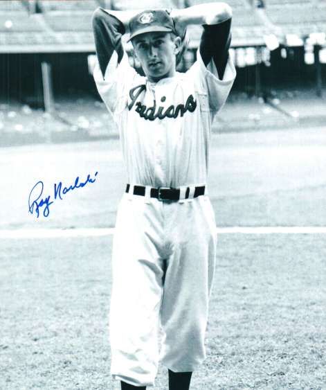 AUTOGRAPHED RAY NARLESKI photo  Cleveland Indians