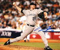 AUTOGRAPHED AARON COOK 8X10 Colorado Rockies Photo