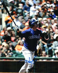 AUTOGRAPHED JASON GIAMBI 8X10 Colorado Rockies Photo