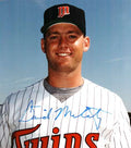 AUTOGRAPHED DAVID MCCARTY -  Minnesota Twins photo