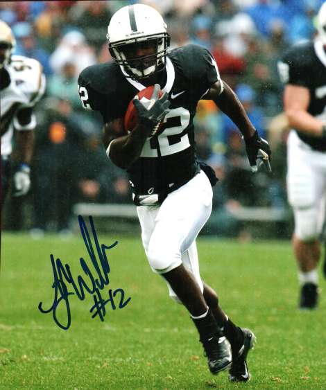 Autographed AJ WALLACE Penn State Photo