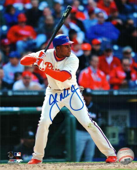 AUTOGRAPHED  photo JOHN MAYBERRY Phillies