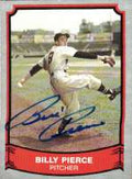 Signed BILLY PIERCE 1989 Pacific Legends Card #134