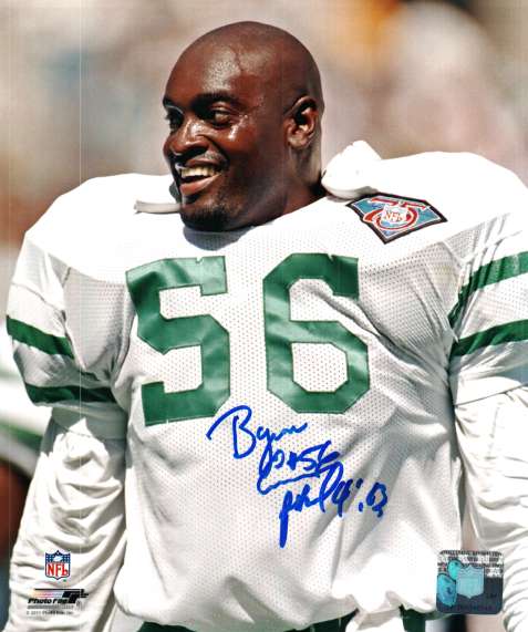 Autographed BYRON EVANS 8X10 Philadelphia Eagles Photo