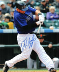 AUTOGRAPHED TY WIGGINTON 8X10 Colorado Rockies Photo