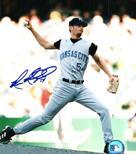AUTOGRAPHED MIKE MACDOUGALD 8X10 Kansas City Royals Photo