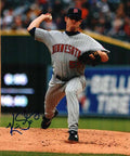 AUTOGRAPHED  KEVIN SLOWEY 8X10 Minnesota Twins photo