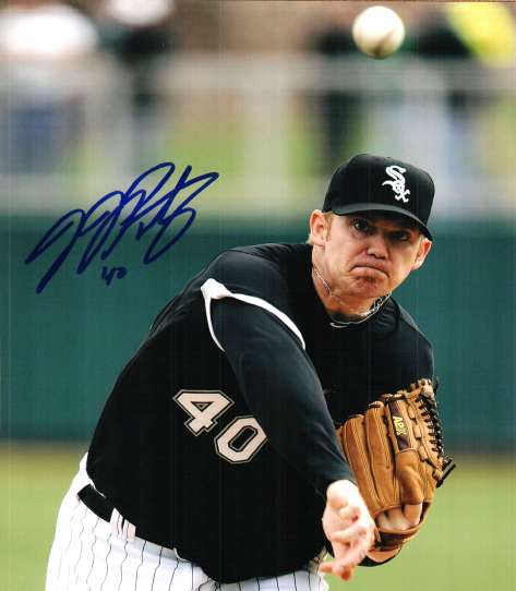 AUTOGRAPHED JJ PUTZ 8X10 photo  Chicago White Sox