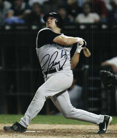 AUTOGRAPHED PAUL PHILLIPS photo KC Royals